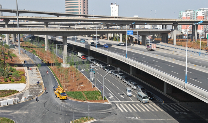 濟南北園大街道路及環(huán)境建設(shè)工程及濟南BRT1號線站臺工程